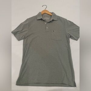 Vineyard Vines Men's Gray Polo Shirt